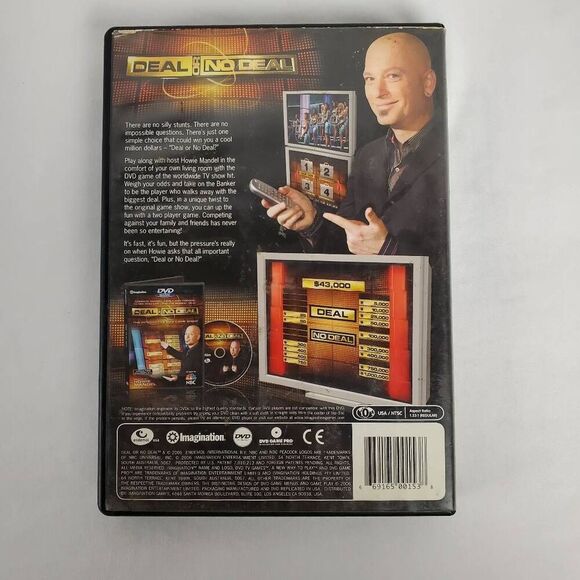 Deal or No Deal Interactive DVD Game Show 2005 Hosted by Howie Mandel - NBC - Picture 4 of 4